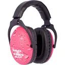 Pro Ears PE26UY016 ReVO Passive Muff 26 dB Over the Head Pink Ear Cups with Black Headband & Rain Pattern for Youth 1 Pair - Altus