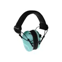 Radians R3220ECS R3200 Dual Mic Electronic Muff 23 dB Over the Head Aqua Blue - Radians Inc.