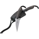 CRKT 2388 S.P.E.W. 3\" Fixed Wharncliffe Plain Bead Blasted Black/Brown Blade/G10 Black/Brown G10 Handle Includes Sheath - Columbia River Knife