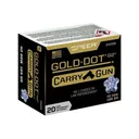 Speer Ammo 24259 Gold Dot Carry Gun 40 S&W 165 gr Hollow Point (HP) - 20rd Box - Cci