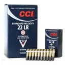 CCI Standard Velocity .22 LR 40 GR LRN Bullet Ammo - 500rd Brick - CCI