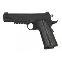 Colt Mfg O1082RGCCU 1911 Government Combat Unit 9mm Luger 5\" 9+1 Black PVD Stainless Steel Checkered & Scalloped Black G10 Grip - Colt Defense