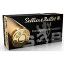 Sellier & Bellot Handgun 45 ACP 50 Rounds 230 gr Jacketed Hollow Point Brass Case SB45C - Magtech