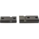 Warne M902879M 2-Piece Weaver Style Base Weatherby Magnum Actions Matte Black - Warne Mfg