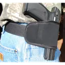 Grovtec US Inc GTHL15098BLK Multi-Fit Right Hand Small/Medium Frame Auto Lami Suede Black - Grovtec