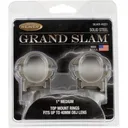 Weaver Mounts 49322 Grand Slam Rings 1\" Dia High Silver - Weaver Scope Mounts