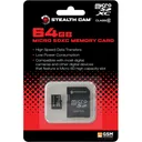 Stealth Cam Micro SD Memory Card Trail Camera Accessory 64GB STC-64MICSD Black - GSM Outdoors