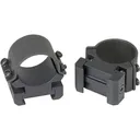 Weaver Sure Grip Windage Adjustable Rings 1\" High Matte Black - Weaver Scope Mounts