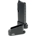 Sylvan Arms 9mm Glock 43 +2 Magazine Extension, Black Anodized Aluminum - GLP432 - Fits Glock 43 - Sylvan Arms