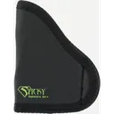 Sticky Holsters SM5MODLAS SM-5 Sub-Compact For Glock 42 with Laser Latex Free Synthetic Rubber Black w/Green Logo - Sticky Holsters
