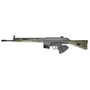 PTR 400 GIR PTR 400 *CA Compliant 308 Win 7.62x51mm NATO 18\" 10+1 Black Parkerized Green Stock California Paddle Grip - PTR Industries