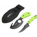 GSM Outdoors HMEKN2PSGC Skinning Knife Kit, 2-Piece, 3.5\" Gut Hook & 3.5\" Fixed Blade, 420HC Steel - GSM Outdoors