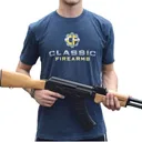 Classic Firearms T-Shirt - Navy - Us Mfg