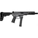 Battle Arms Xiphos 9P Semi-Automatic AR-15 Pistol W/ SB Tactical SBA3 Adjustable Brace 8\" Barrel 9mm 33rd - Combat Grey Cerakote Finish - XIPHOS-004 - Battle Arms