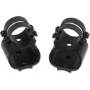 Weaver Mounts 49714 2-Piece Base/Rings For Remington 7400,7600 See Thru Style Black Gloss Finish - Weaver Scope Mounts