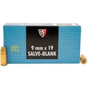 Fiocchi 9MMBLANK Handgun Blank 9mm - 50rd Box - Fiocchi