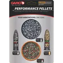 Gamo 632092854 High Performance Combo .177 Pellet Lead 400 Per Pack - 
