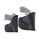 DeSantis Gunhide N38BJZ3Z0 Nemesis Pocket Black Rubberized Fabric Pocket Fits Diamondback DB380 w/CT LG-491/DB9/Kimber Solo - Desantis