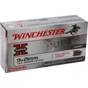 Winchester Ammo Q4269 9x21mm IMI 124 FMJ - 50 Round Box - Winchester