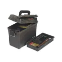 Plano 161200 Plano Field Box Portable Deep 6 Boxes 3\" Shells Plastic Camo - PLANO Outdoors