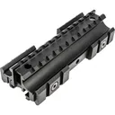 See-thru Flat Top Tri-Rail Riser Mount for AR-15 Rifle - Us Mfg