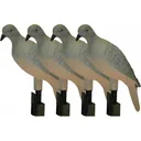 Mojo Outdoors HW9004 Clip On Dove Species Natural Plastic 4 Per Pack - Hunt Wise