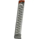 Glock Compatible 9mm 33rd Magazine - Reinforced Polymer Body Aftermarket Mag - Translucent Smoke Finish - Korea Rwb