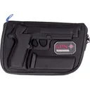 GPS Bags GPS909PC Custom Molded with Lockable Zippers, Internal Mag Holder & Black Finish for Beretta 92,96 & Taurus PT92 - Gsm Outdoors