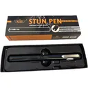 Camp UZI-SG-PEN1-BLK Defense Stun PEN w/CLIP Black - Campco