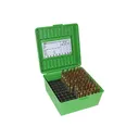 MTM R100MAG10 Rifle Ammo Deluxe R-100 Magnum 100rd Polypropylene Green - Mtm Products