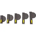 Versacarry 9XM Semi-Auto 9mm Small 3.5\" Barrel Resin/Delrin Black/Yellow - Versacarry