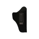 Uncle Mikes 7615 Inside The Pants with Retention Strap 3.75-4.5\" Barrel Large Auto Suede Black - Uncle Mikes