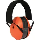 Radians LSH500CS Lowset Muff 21 dB Over the Head Orange Ear Cups with Padded, Adjustable Black Headband for Adults 1 Pair - Radians Inc.