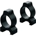 Leupold 55850 Rifleman Scope Ring Set Vertically Split Medium 1\" Tube Matte Black Aluminum - Leupold / Redfield
