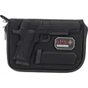 GPS Bags GPS908PC Custom Molded with Lockable Zippers, Internal Mag Holder & Black Finish for 1911 & Similar Clones - Gsm Outdoors