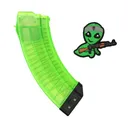 U.S. Palm Limited Collectors Edition \"Alien Green\" 30 Round AK-47 Magazine, With U.S. Palm Martian Patch - A Classic Firearm Exclusive - MA2235A - Us Palm