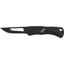 S.O.G SOG-CE1012-C Centi II 2.10\" Folding Straight Back Plain Black Hardcased Stainless Steel Blade/Black Stainless Steel Handle - Studies And Observations Group