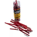 Otis 316R20 Receiver Brush Universal Firearm Nylon Bristles 20 Count Includes Reusable Storage Tube - Otis Technology