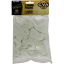 CVA AC1455C Cleaning Patches, Muzzleloader Cleaning Accessory, 2-Inch Diameter, 500 Cotton Patches. - Connecticut Valley Arms