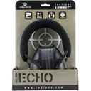 Radians CSE40BX Tactical Lowset Passive Muff 21 dB Over the Head Black Ear Cups with Adjustable Black Headband for Adults 1 Pair - Radians Inc.