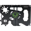 HME HME-WMT 20-In-1 Wallet Multi-Tool Black Metal Fixed - GSM Outdoors