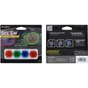 Nite Ize NSE-A1-4R3 See\'Em Mini Spoke Lights - 4 Pack Assorted - Nite Ize