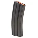 ASC AR-15/M4, 30 Round, .223/5.56x45mm Magazine, Black Marlube Coated Stainless Steel Body, Orange Follower - 30-223-SS-BM-O-ASC - Ammunition Storage Components