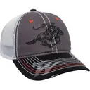 Outdoor Cap WIN35B Winchester Cap Cotton Twill Black/Charcoal/White Unstructured Osfa - Outdoor Cap Company