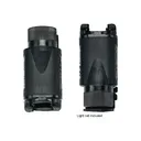 Uncle Mikes 5030 Kydex Clip On Light Holder Black - Uncle Mikes