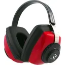 Radians CP0300CS Competitor Muff 26 dB Adjustable Red Ear Cups with Adjustable Black Headband for Adults 1 Pair - Radians Inc.