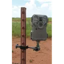 HME Hmetpch T-Post Trail Camera Holder Camera Mount Black - GSM Outdoors