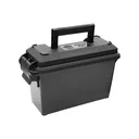 MTM Case-Gard AC30T40 Ammo Can Tall 30 Cal Black Polypropylene - Mtm Products