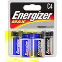 Energizer E93BP4 C Max 1.5 volts Alkaline - Rayovac