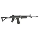 JRA Gallant Rifle, Gen II, 5.56 NATO, S/A, 18\" Bbl W/ Comp & Bayonet Lug, Side Fold Stock, Black Polymer Handguard, 30 Rd Mag, Case - Grade A Model - James River Armory